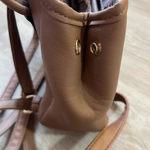 Quilted Tan Backpack - Picture 5 of 5